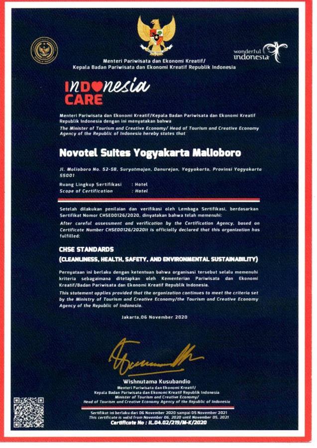 Novotel Suites Yogyakarta Malioboro Esterno foto